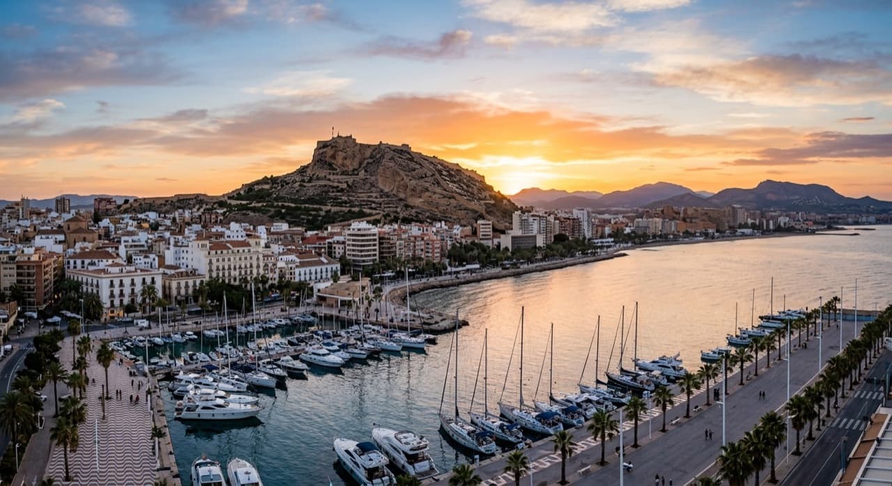 Privatjet in Alicante
