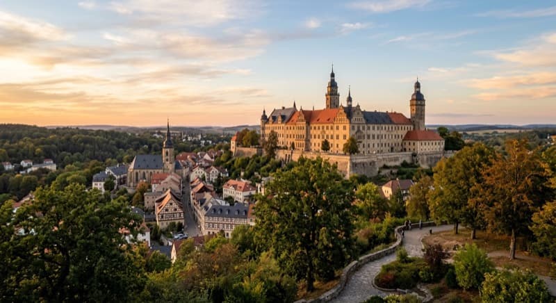 Частный самолёт на перроне Altenburg