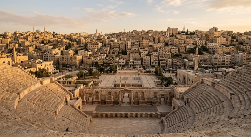 Private jet charter to Amman — fly from Genève