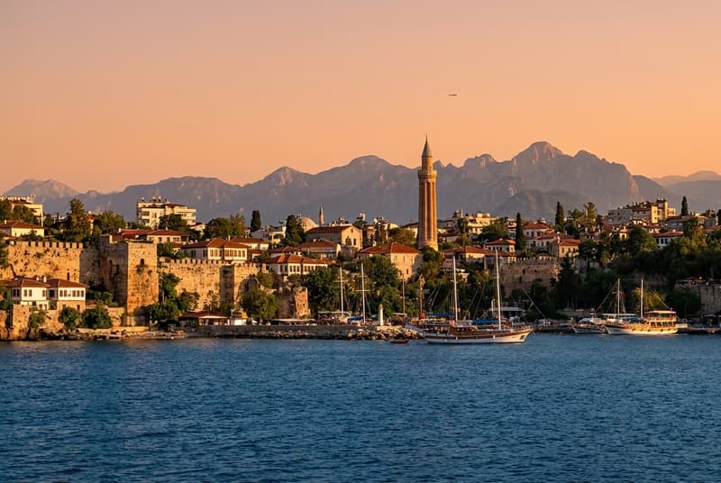 Privatjet nach Antalya