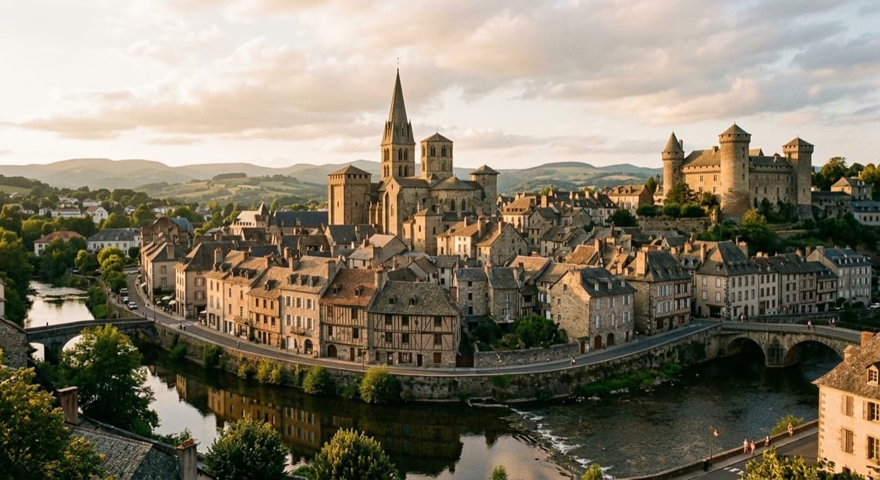 Privatjet in Aurillac