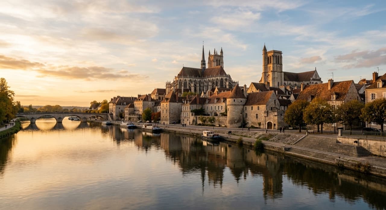 Auxerre Privatjet-Luftfahrt-Hub