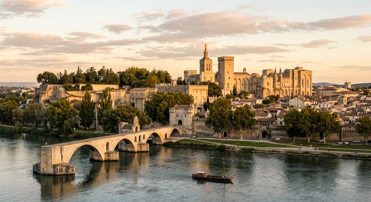 Privatjet in Avignon-Caumont