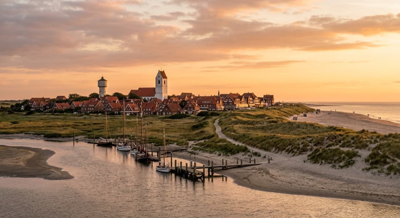 Private jet charter to Baltrum