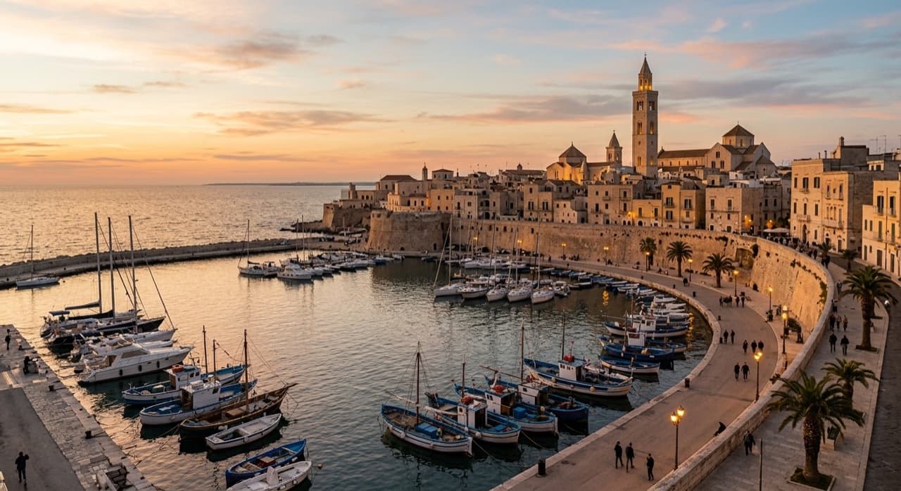 Bari private jet aviation hub