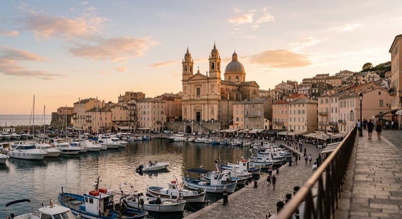 Private jet charter Bastia