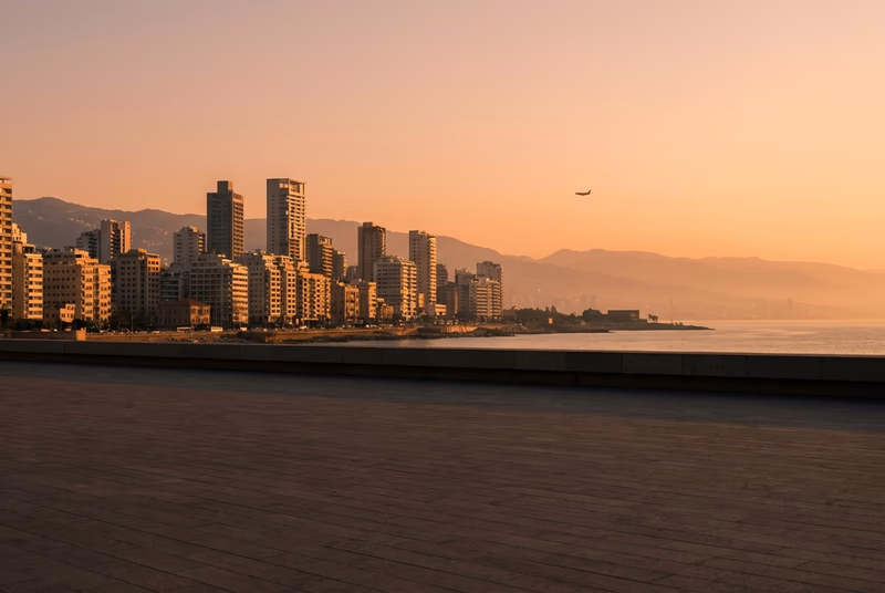 Privatjet nach Beirut