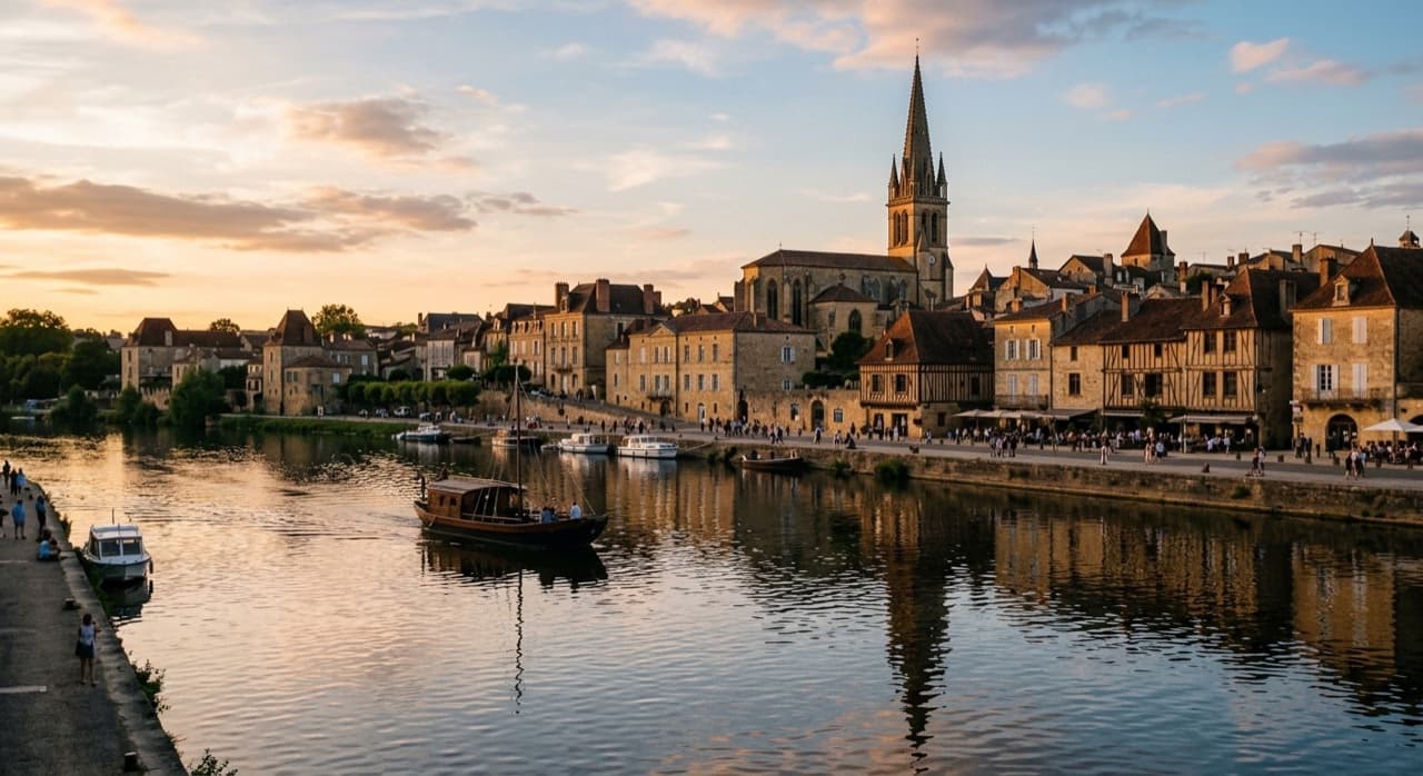 Privatjet in Bergerac-Roumanière