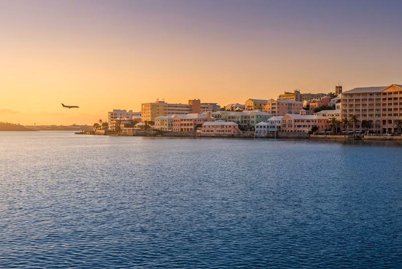 Jet privé vers Bermudes
