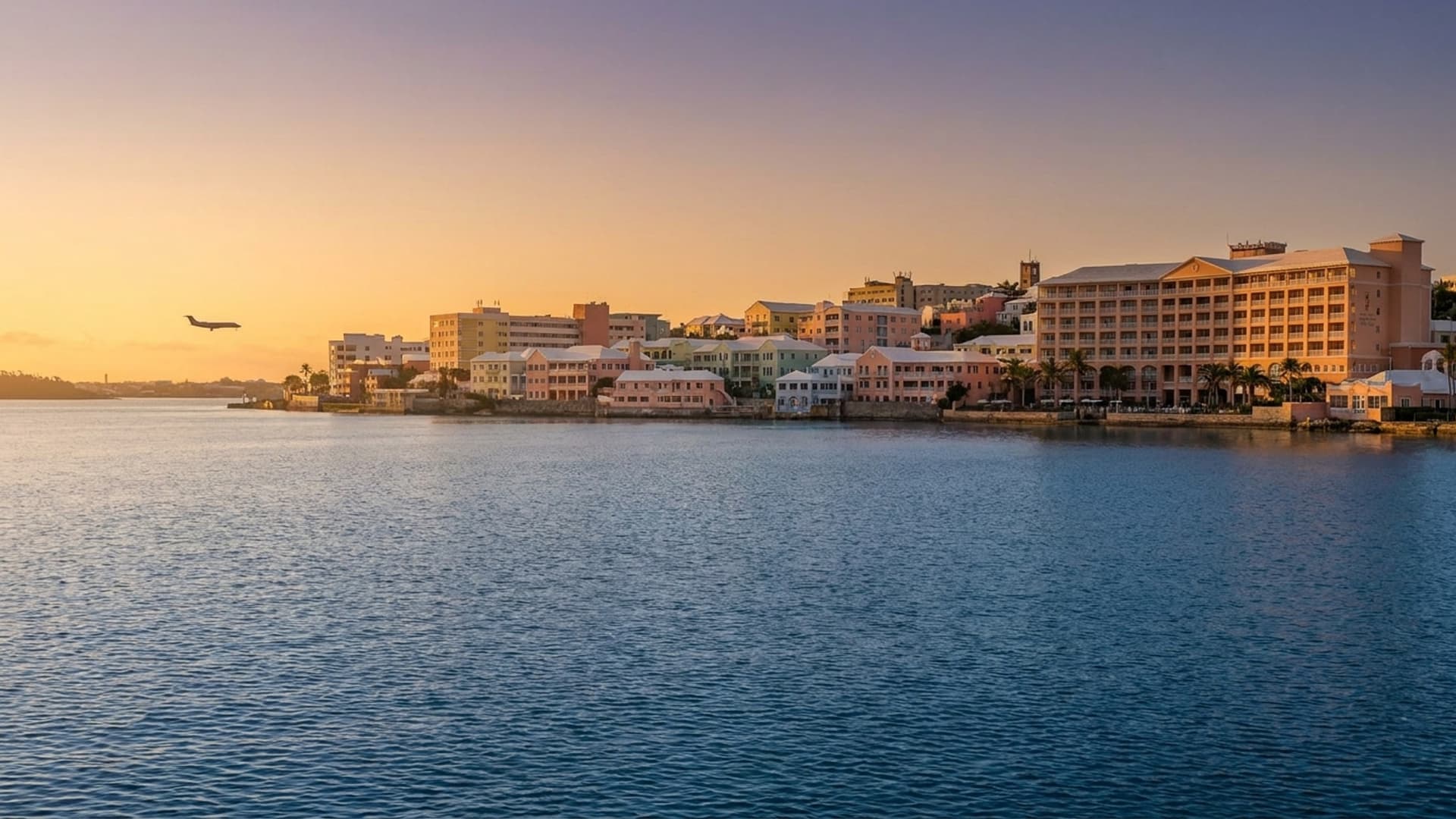 Privatjet in Bermuda–L.F. Wade