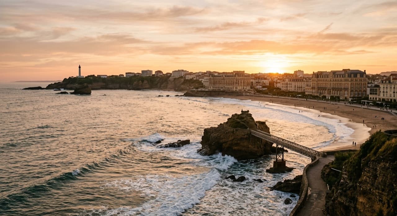 Privatjet in Biarritz-Anglet-Bayonne