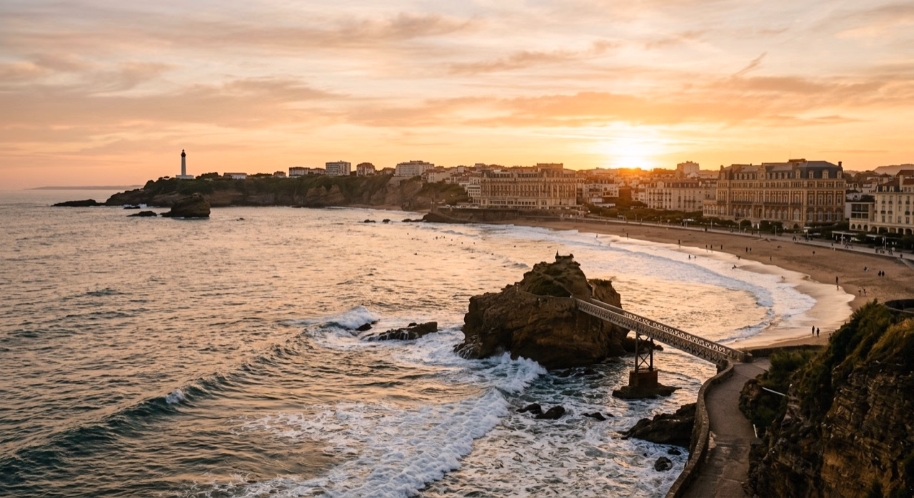 Privatjet-Charter nach Biarritz-Anglet-Bayonne