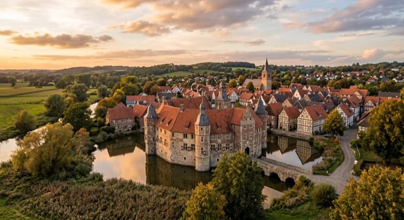 Privatjet auf dem Vorfeld in Birburg
