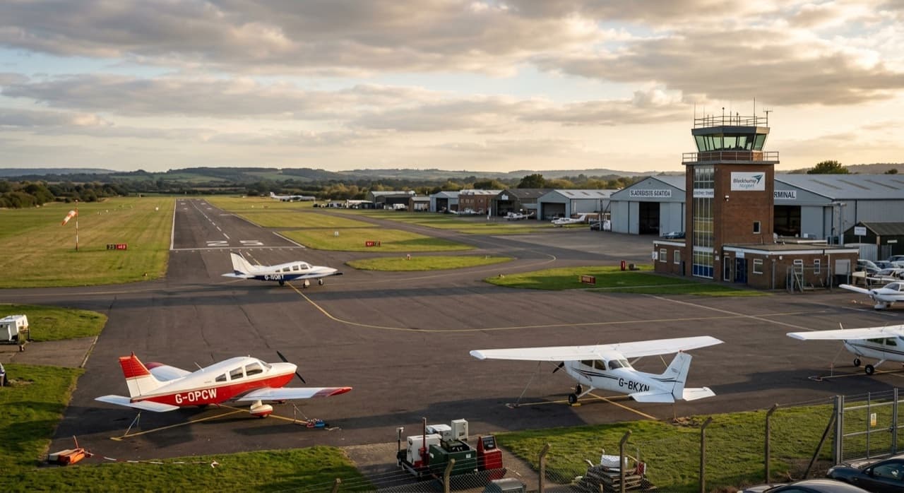 Hub d'aviation privée de Blackbushe