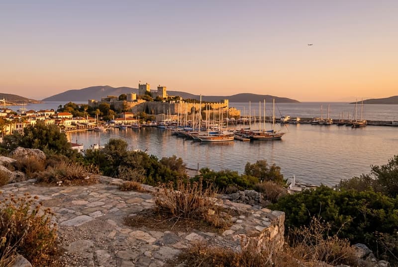 Privatjet nach Bodrum