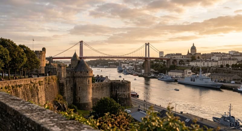 Private jet charter from Brest