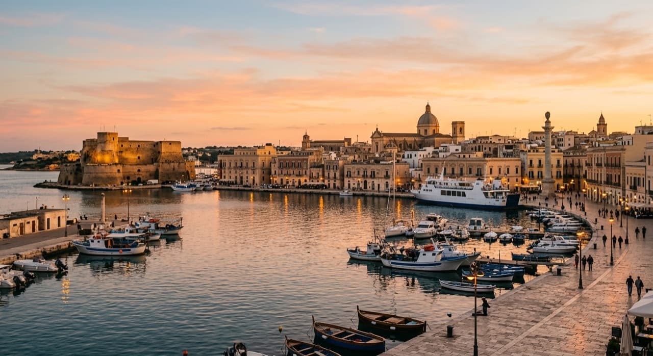 Brindisi Privatjet-Luftfahrt-Hub