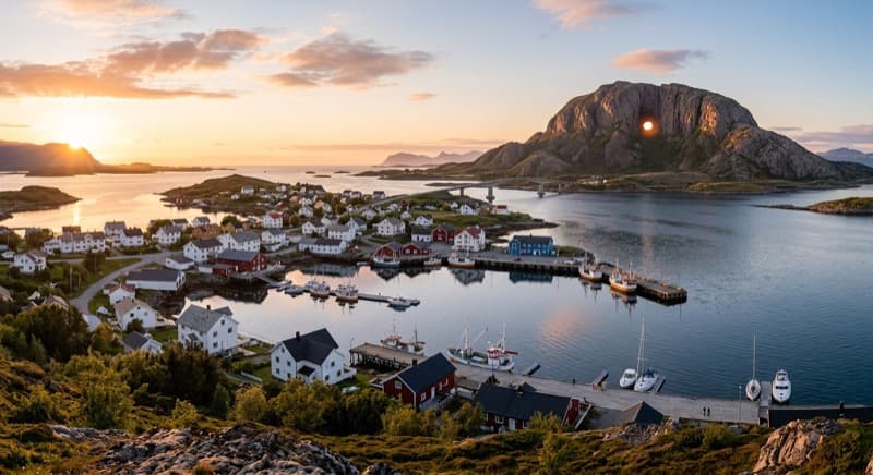 Private jet charter from Bronnoysund