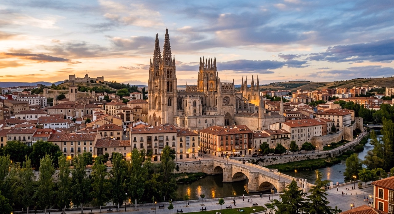 Privatjet-Charter nach Burgos