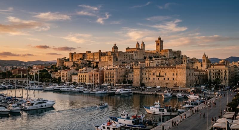 Jet privé vers Cagliari