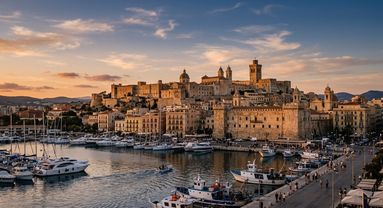 Charter jet privato per Cagliari Elmas