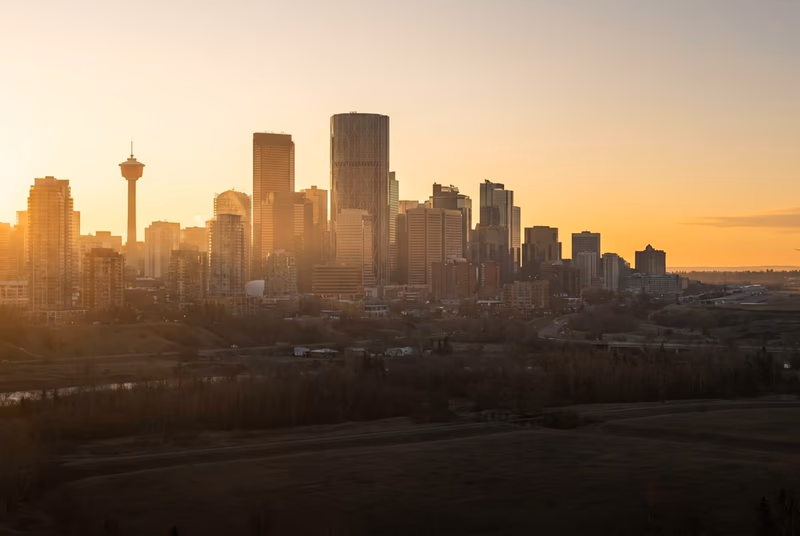 Privatjet nach Calgary