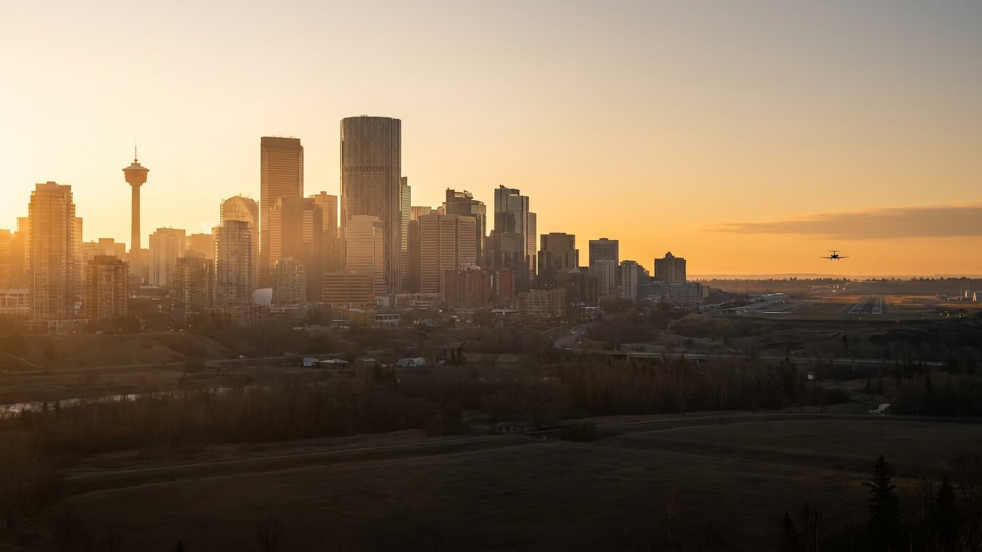 Calgary private jet aviation hub