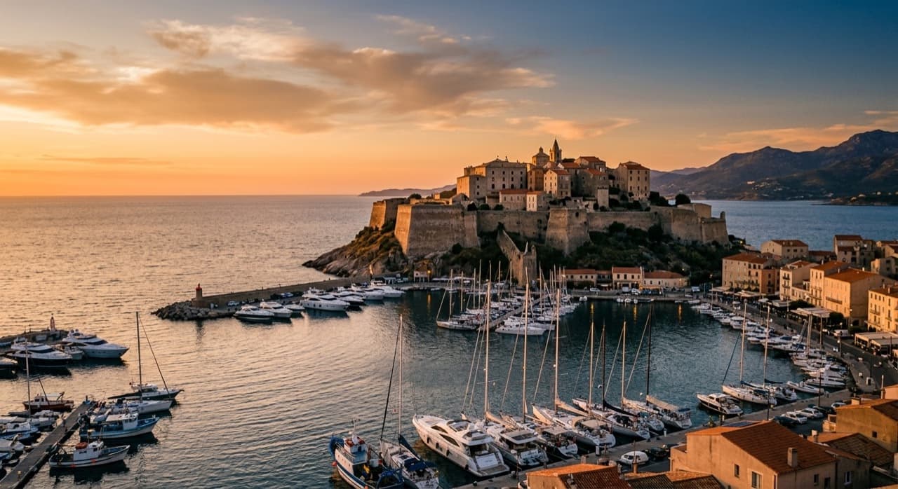 Privatjet in Calvi-Sainte-Catherine