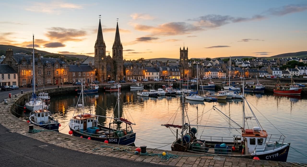 Private jet charter to Campbeltown