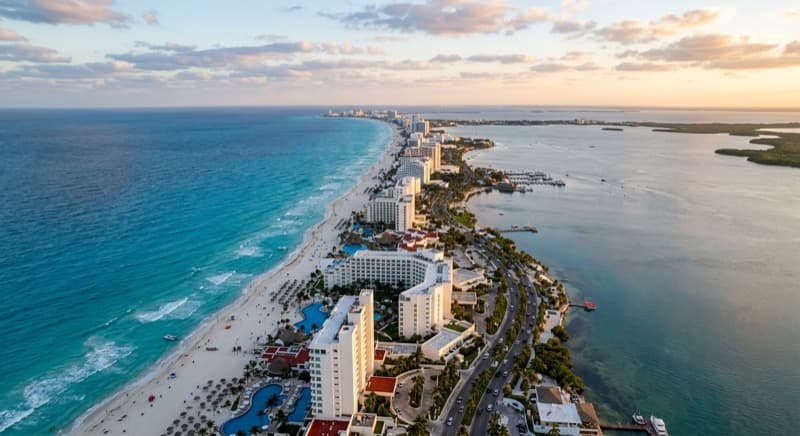 Location de jet privé depuis Cancún, Mexico