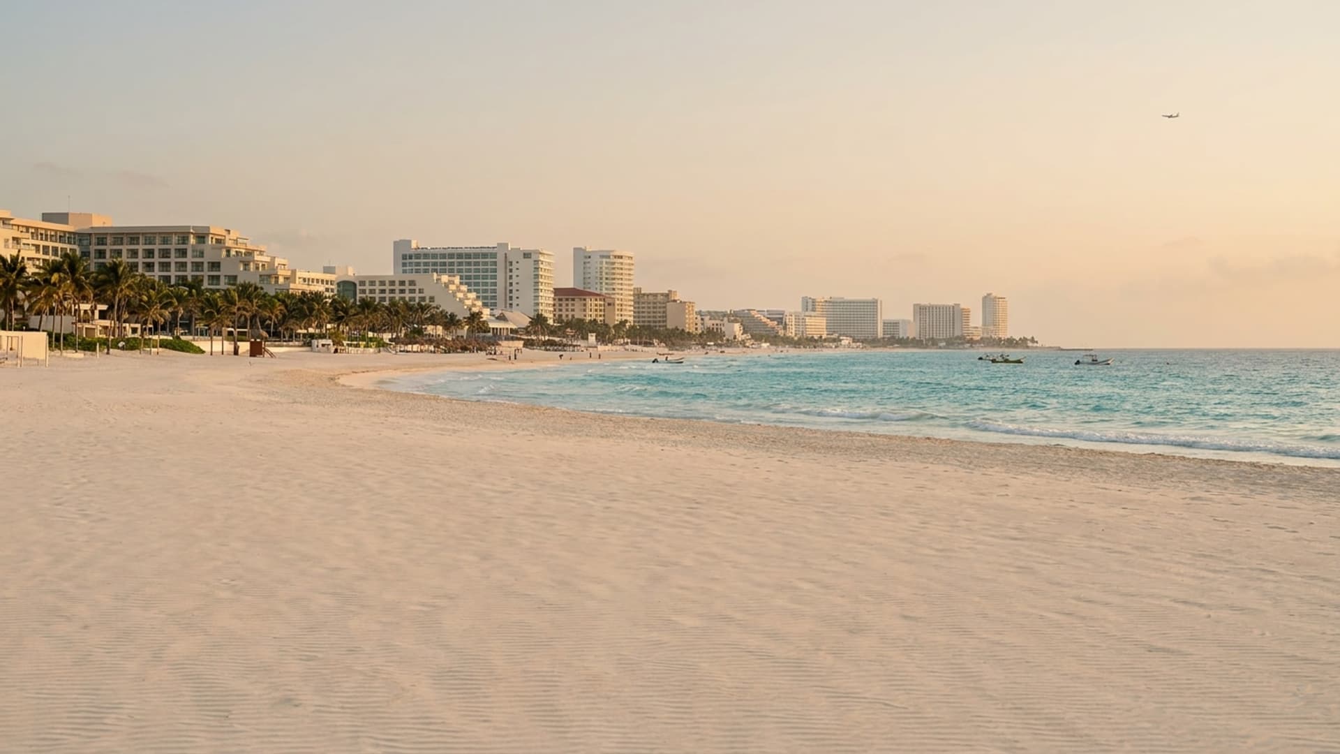 Privatjet in Cancún
