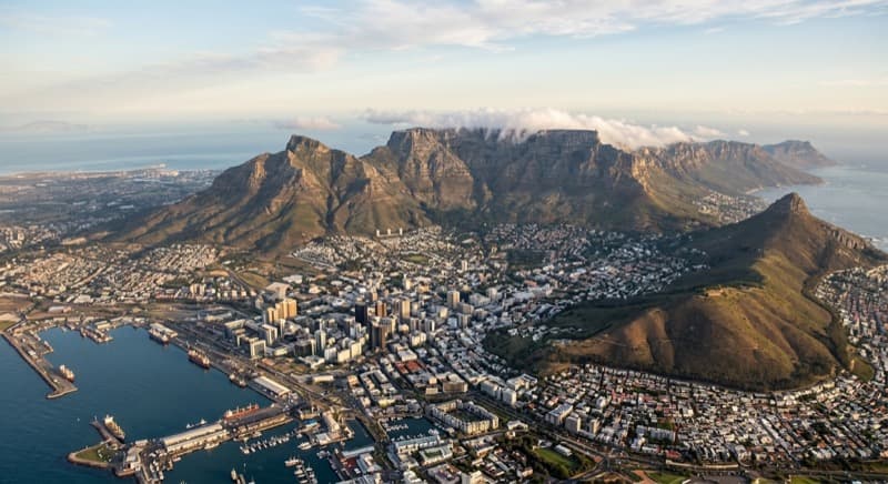 Charter jet privé Le Cap vers Londres