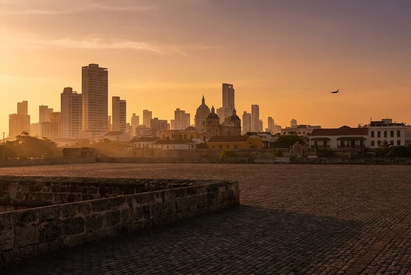 Privatjet nach Cartagena