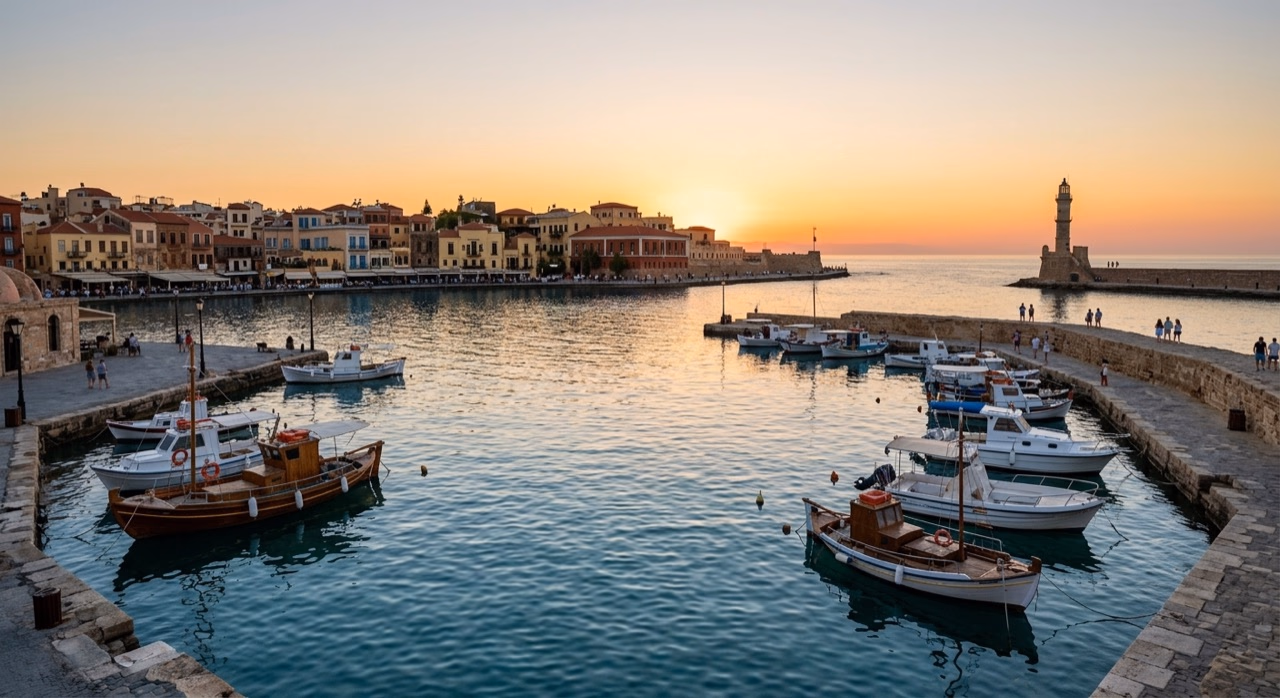 Privatjet-Charter nach Chania Intl