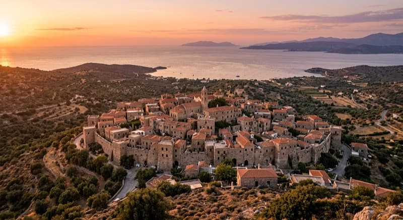 Private jet charter to Chios