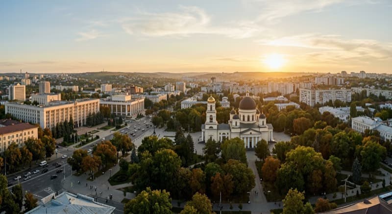 Private jet to Chisinau
