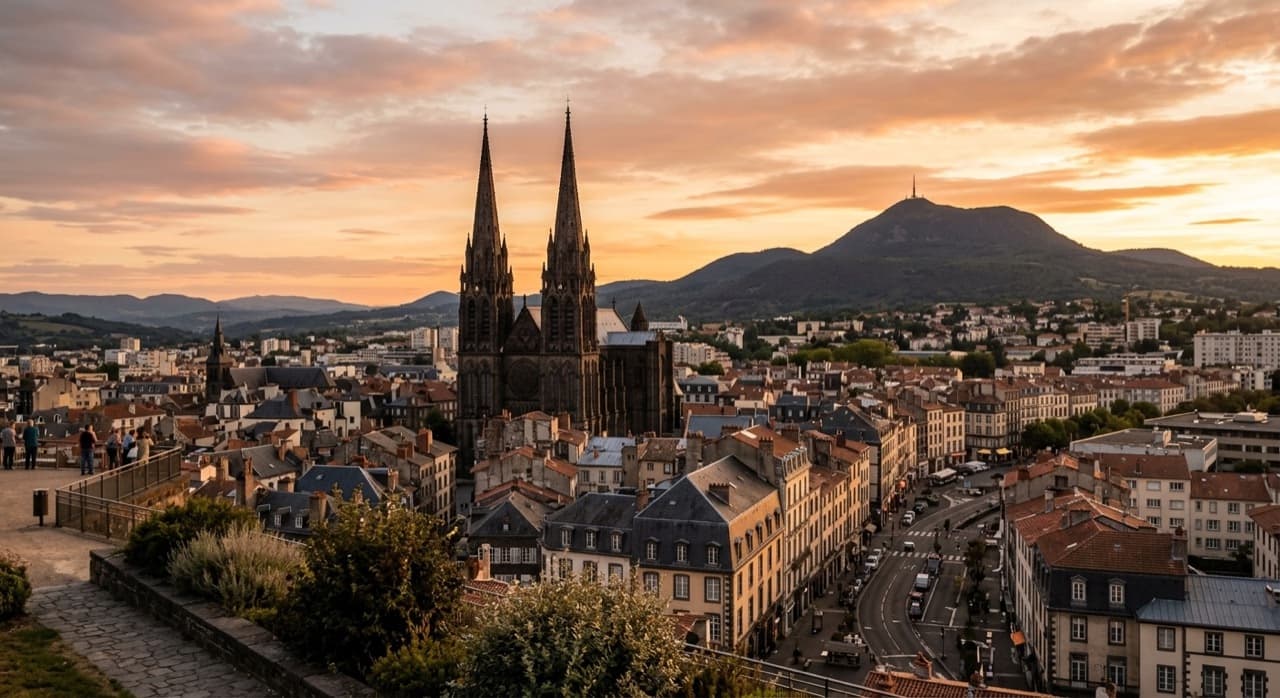 Clermont-Ferrand Privatjet-Luftfahrt-Hub