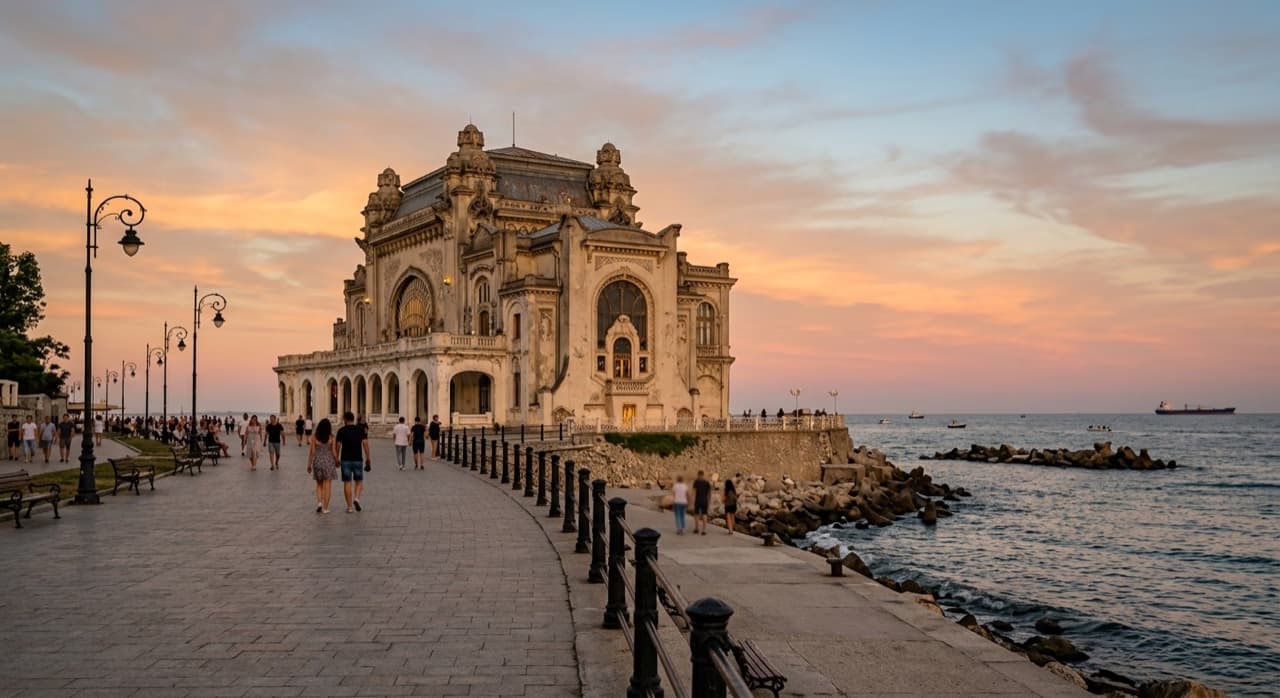 Private jet charter to Mihail Kogălniceanu Intl