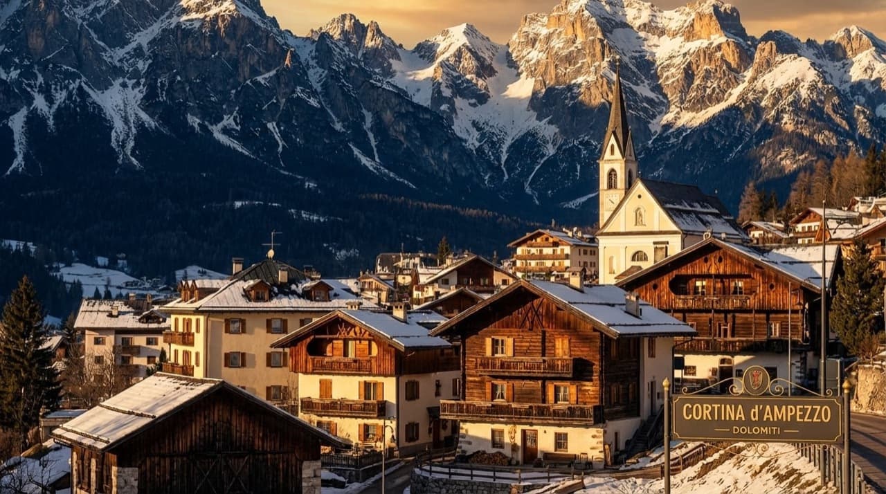 Cortina d'Ampezzo private jet aviation hub