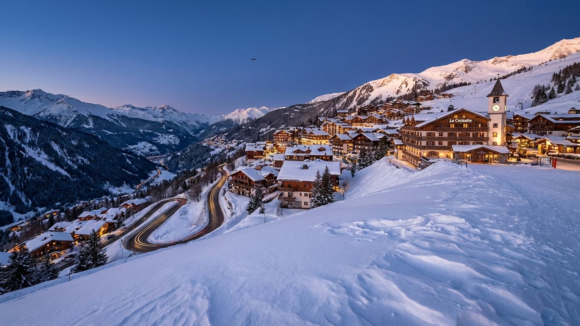 Courchevel private jet aviation hub
