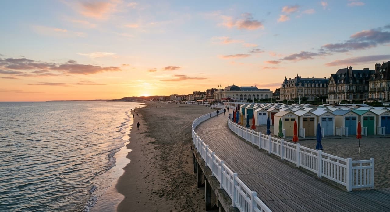 Privatjet in Deauville-Saint-Gatien