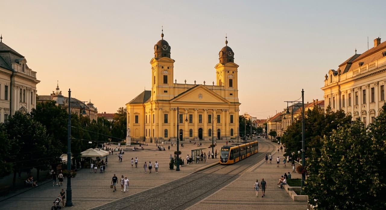 Private jet charter to Debrecen Intl