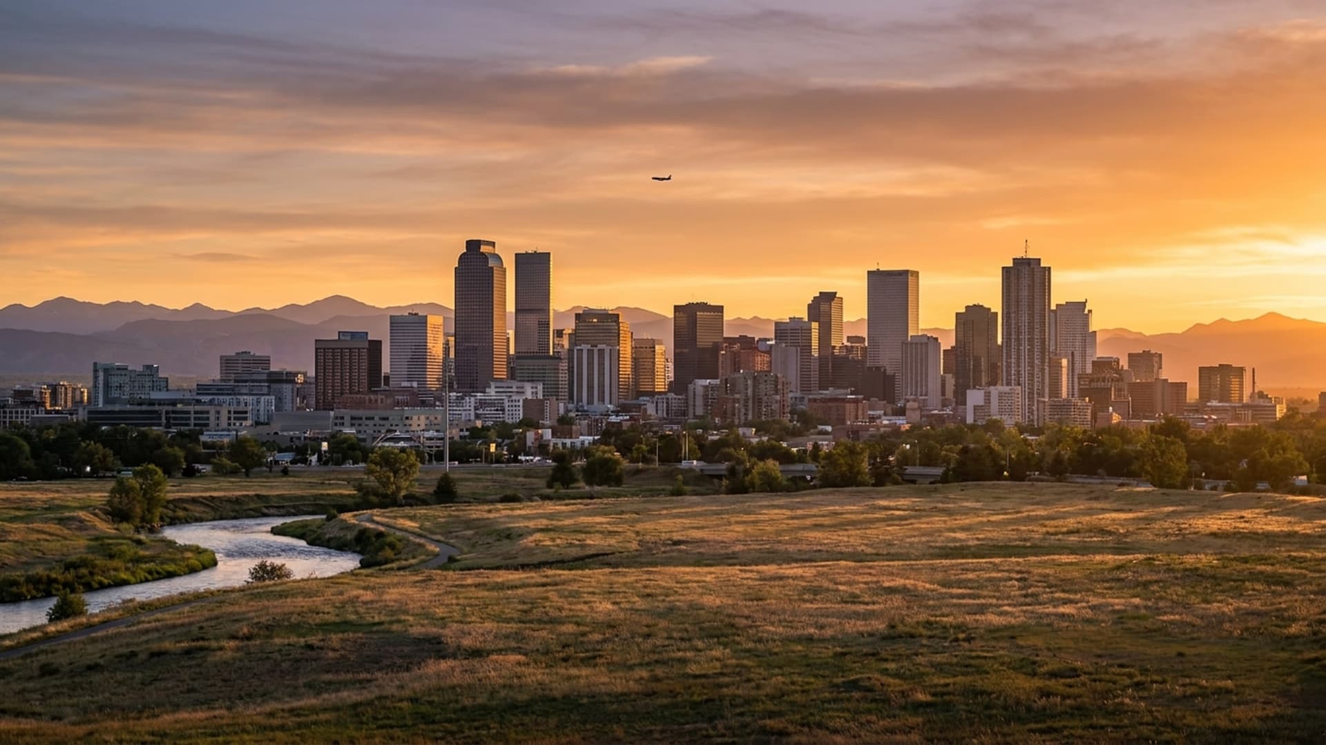 Privatjet in Denver