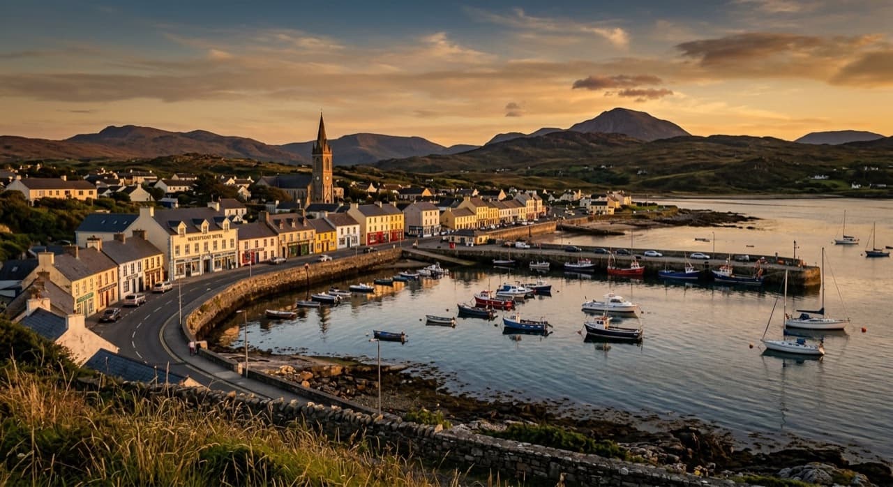 Privatjet in Dongloe–Donegal