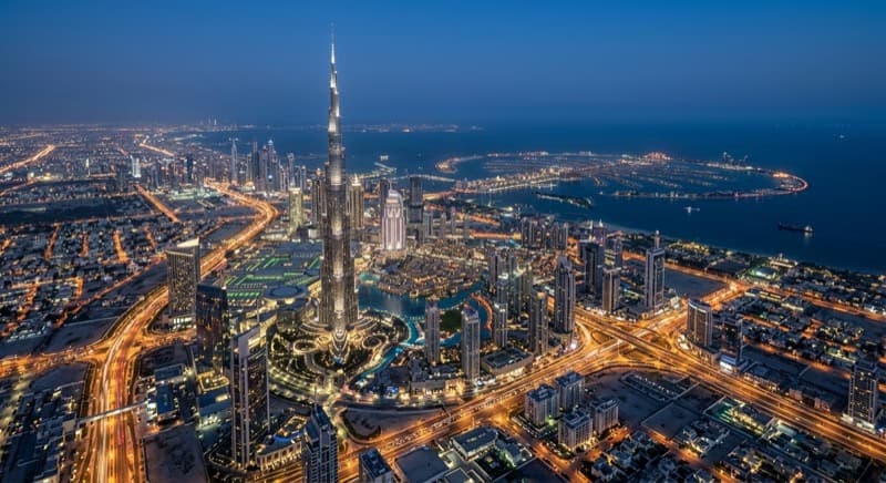 Private jet charter to Dubai — book your flight