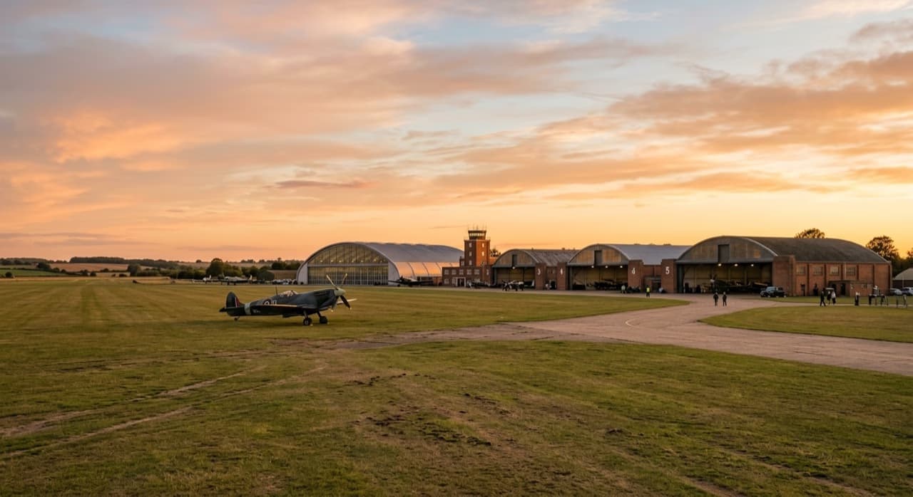 Hub di aviazione privata di Duxford