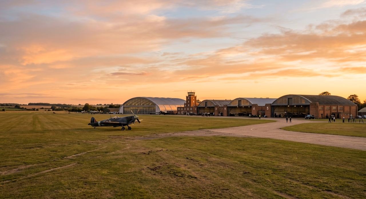 Privatjet-Charter nach Duxford Aerodrome
