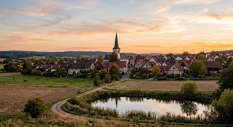 Privatjet auf dem Vorfeld in Egelsbach