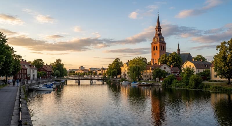 Private jet to Eskilstuna