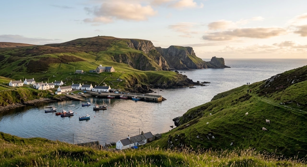 Charter jet privato per Fair Isle